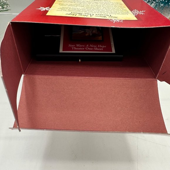 Hallmark Keepsake Ornament Star Wars A New Hope Theater One Sheet Christmas - Picture 4 of 13